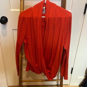 Orange anthro top